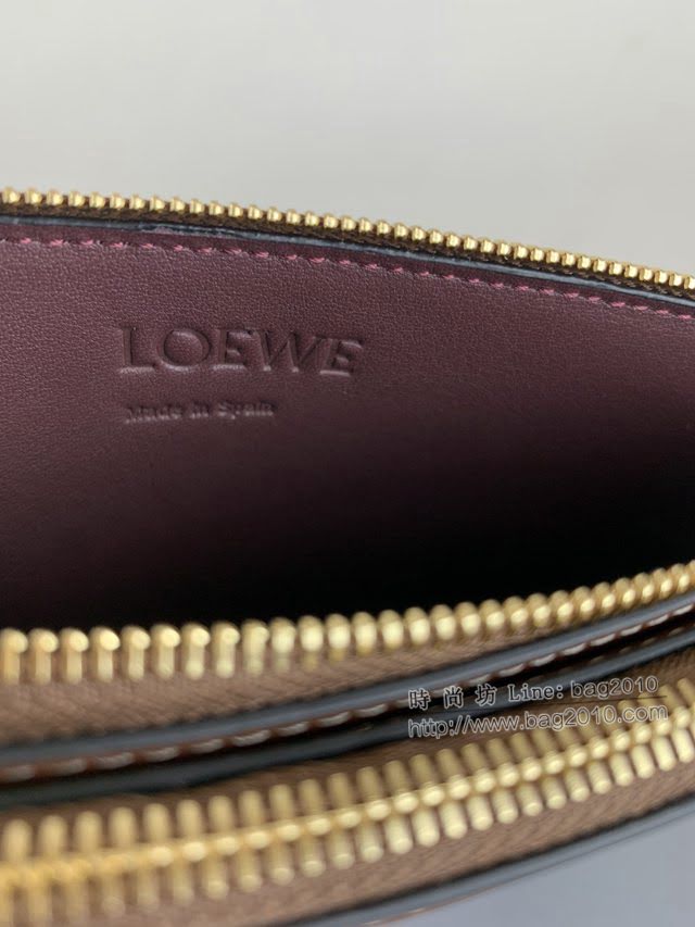 LOEWE包包 羅意威Gate double Zip Pouch斜挎包 10186  tcl1066